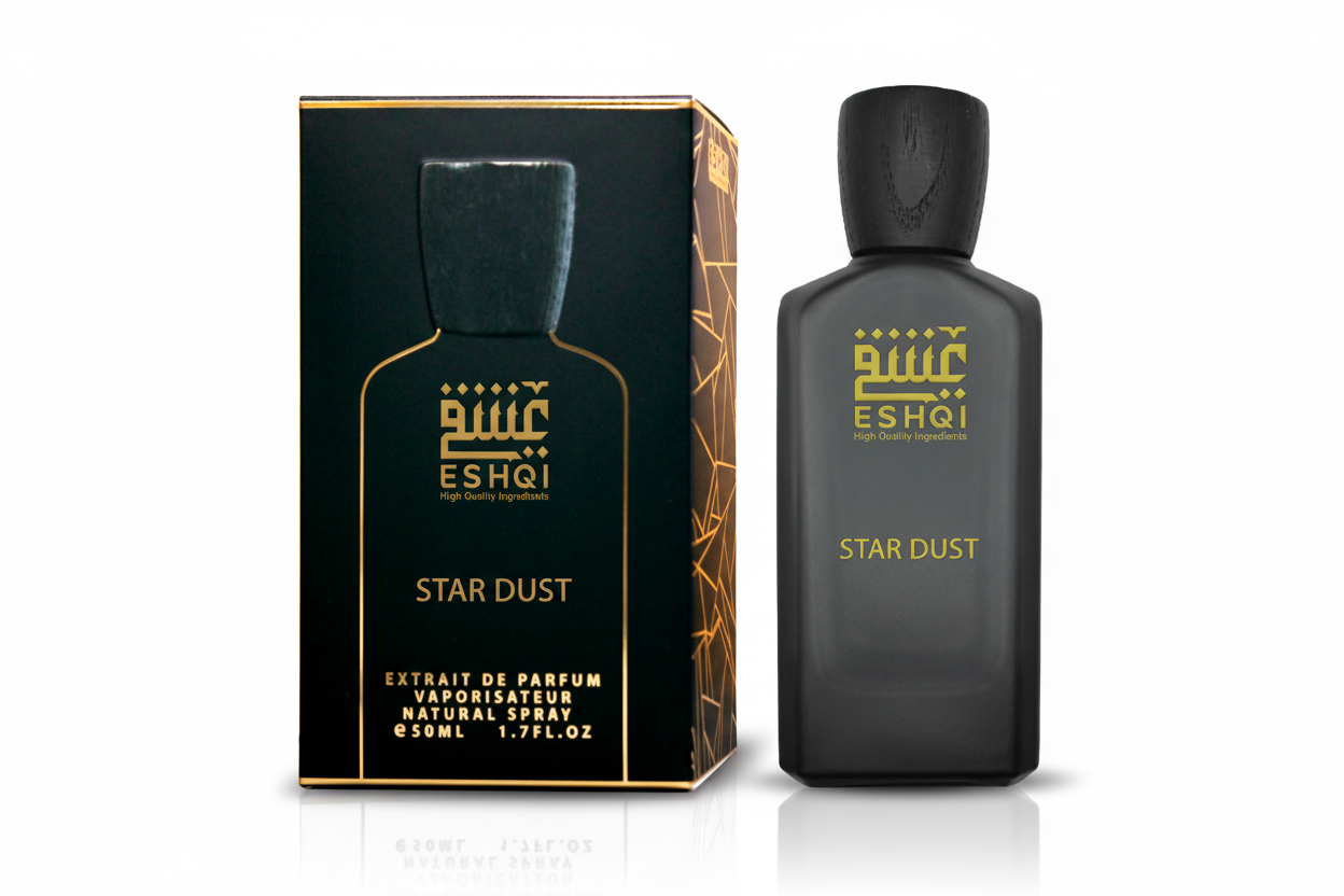 عطر ستار داست - العلبة والزجاجة