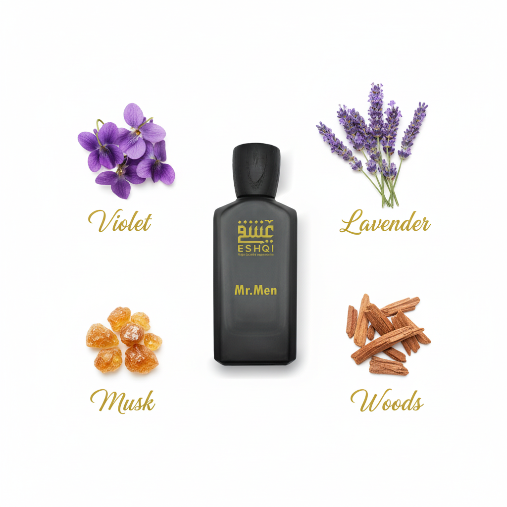 مستر من مع المكونات