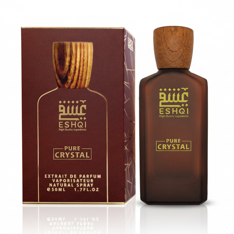 بيور كريستال - العلبة والزجاجة