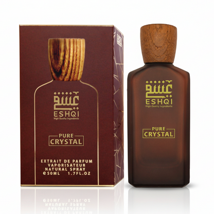 بيور كريستال - العلبة والزجاجة