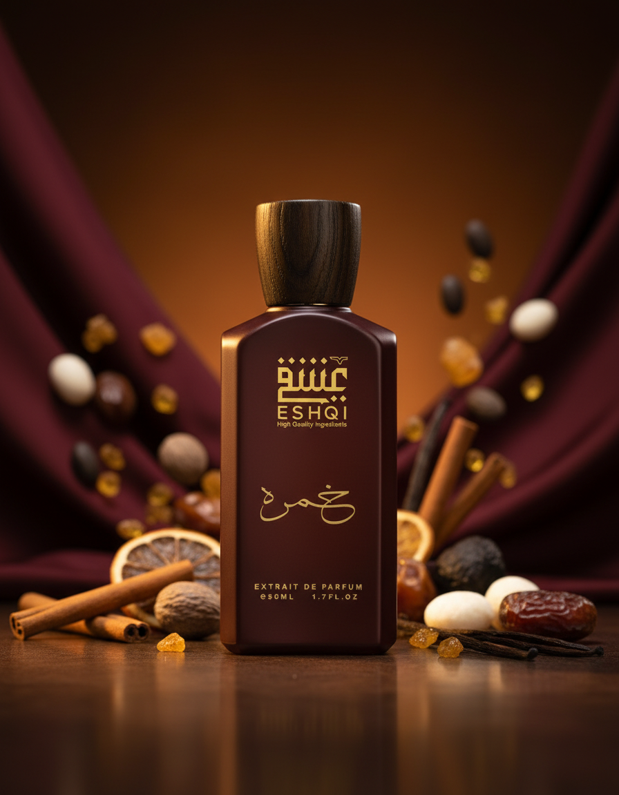 صورة احترافية لعطر خمرة