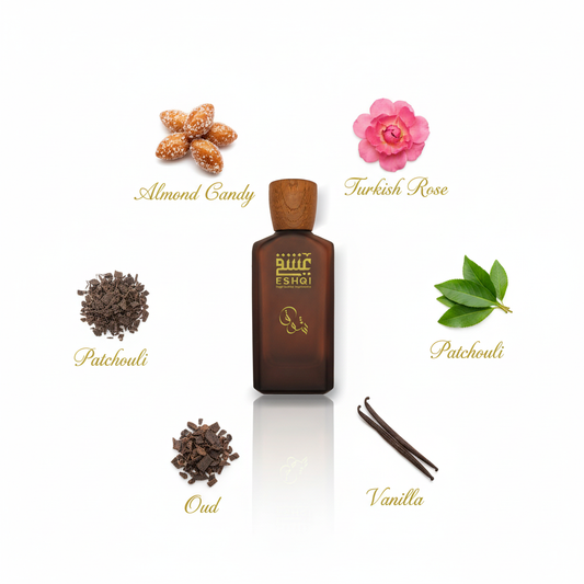 شوق مع المكونات