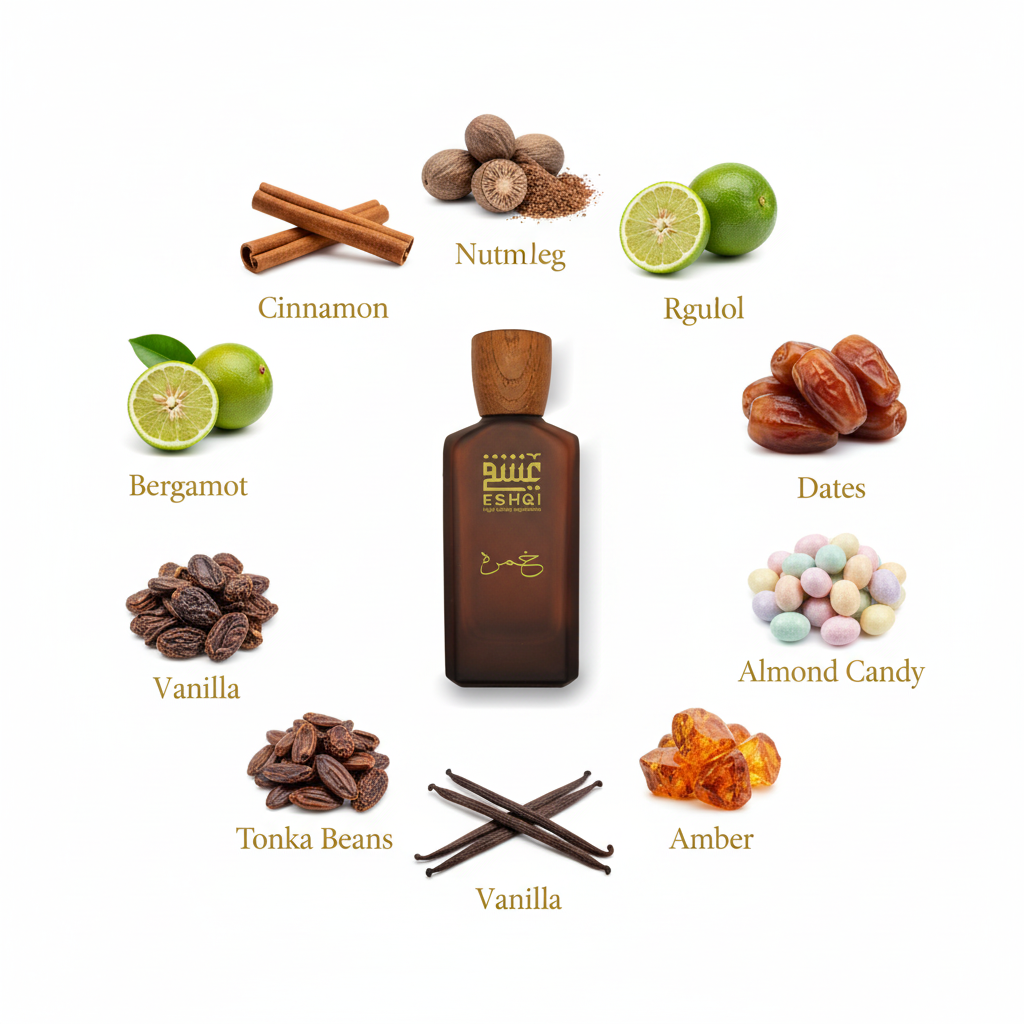 خمرة مع المكونات