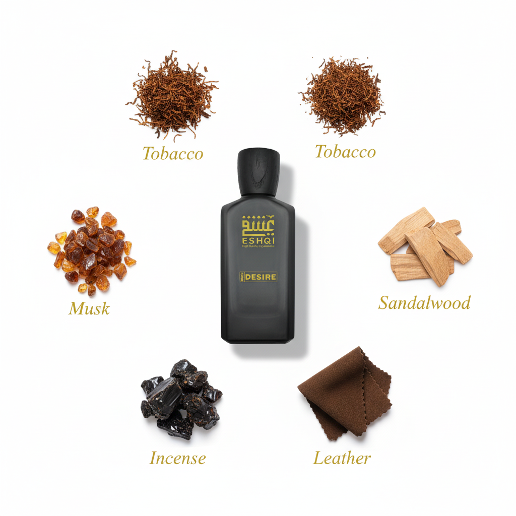 بيور ديزاير مع المكونات