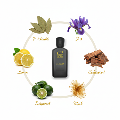 ستار داست مع المكونات