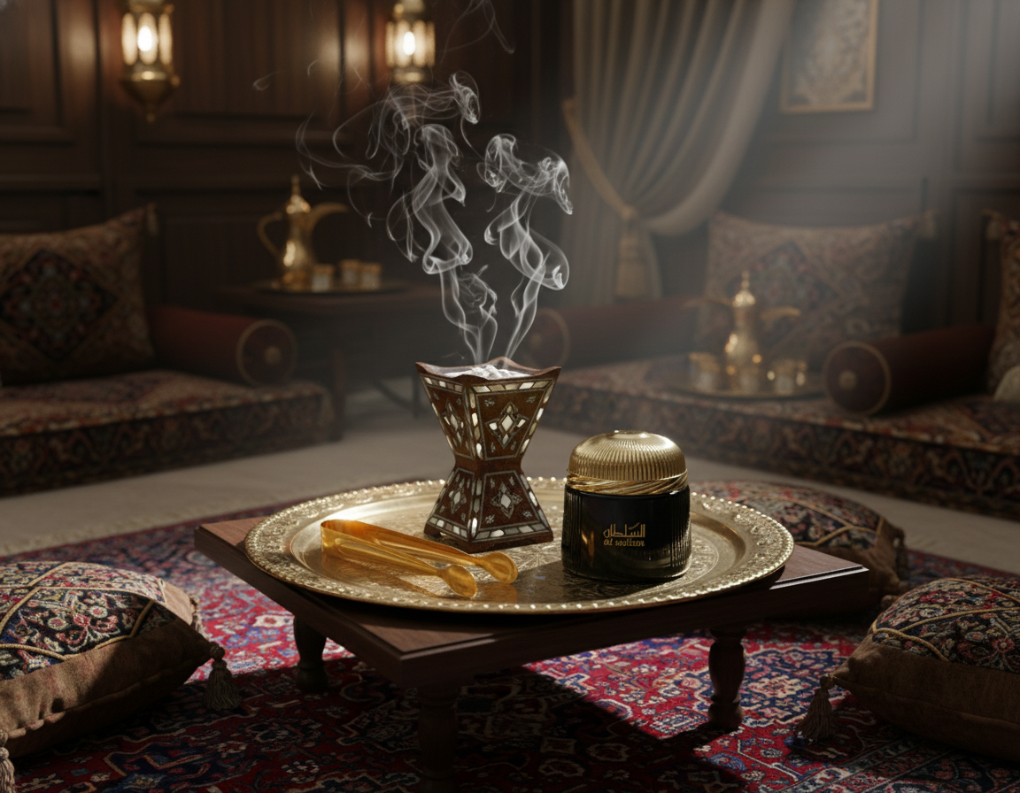 Al Sultan with Mabkhara and Smoke