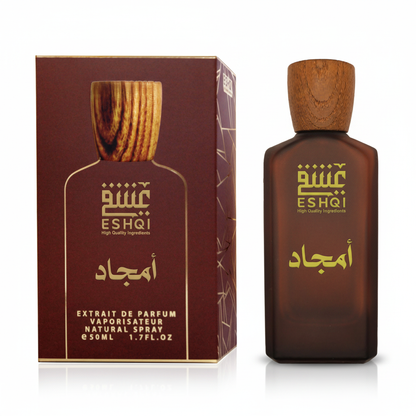 Amjad Perfume - Box and Bottle