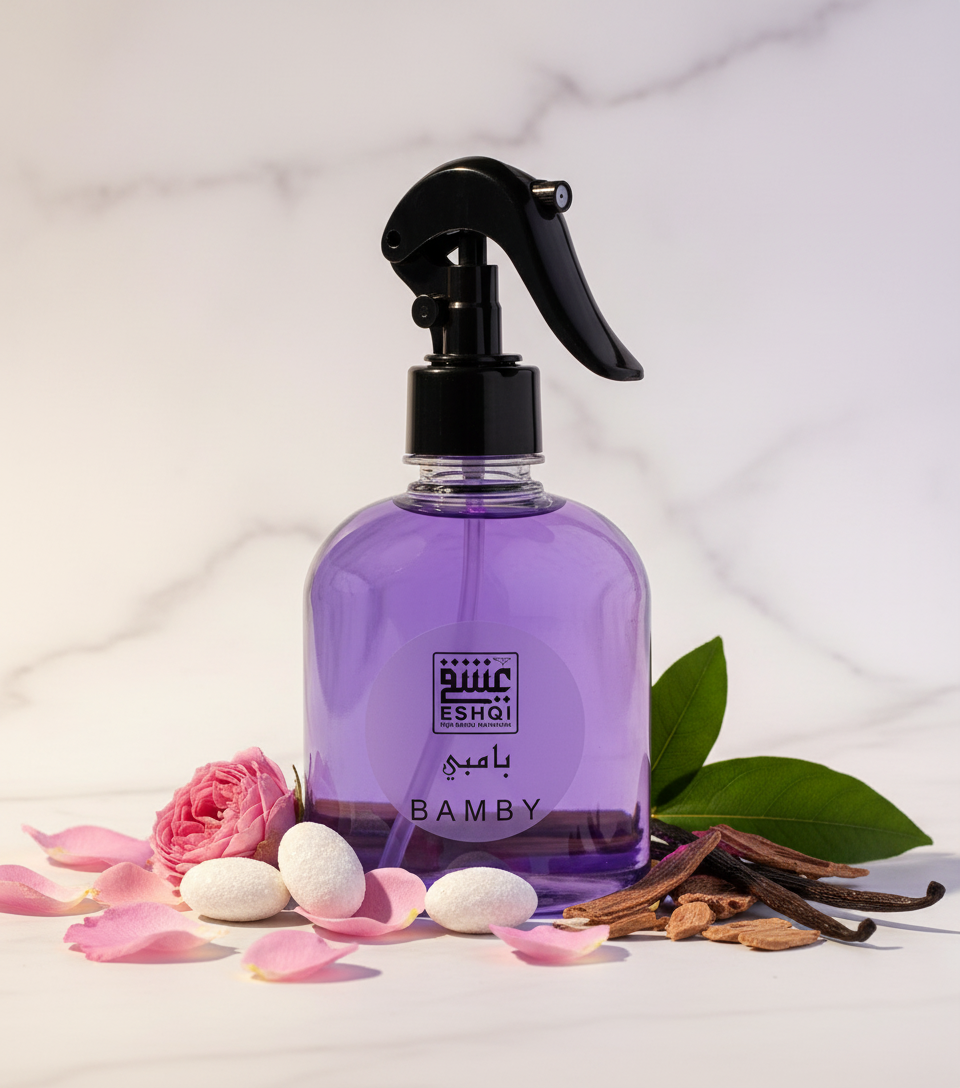 Bamby Luxury Room Spray Photography