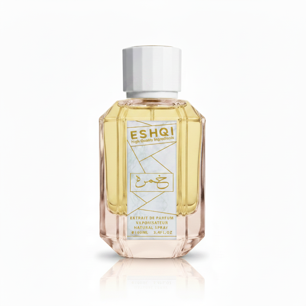 ESHQI Bottle Light Golden Liquid