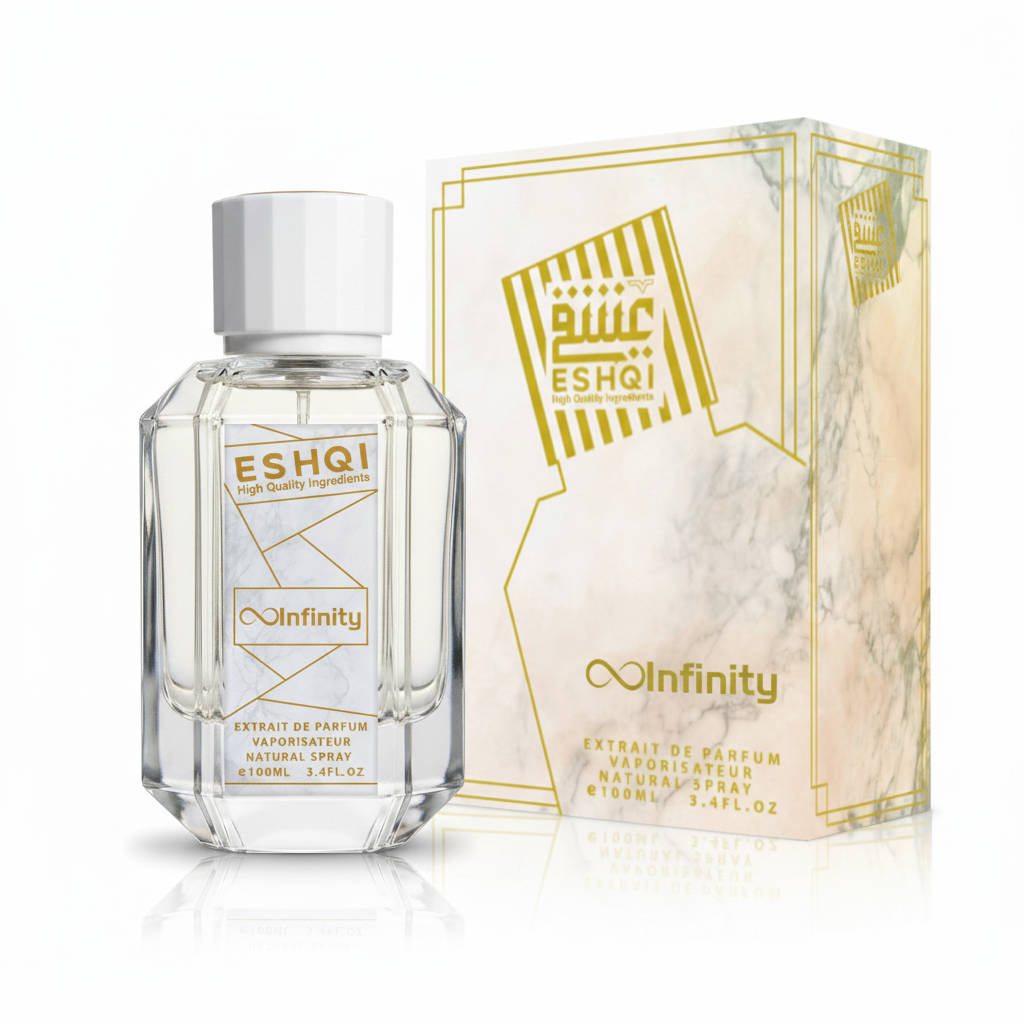 ESHQI Infinity - الزجاجة والبوكس معاً