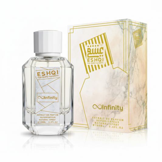 ESHQI Infinity - الزجاجة والبوكس معاً