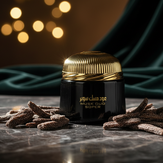 Musk Oud Soper Luxury Background