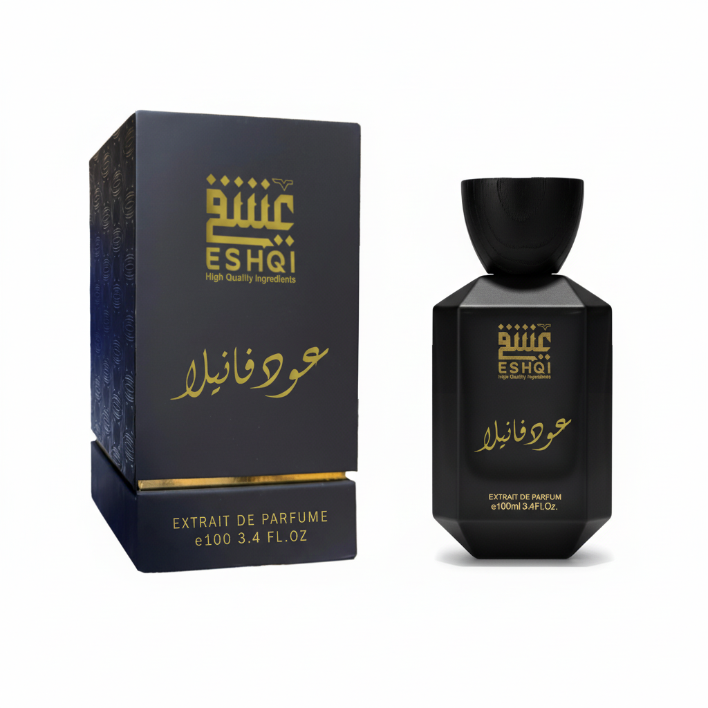 Oud Vanilla - Box and Bottle White Background