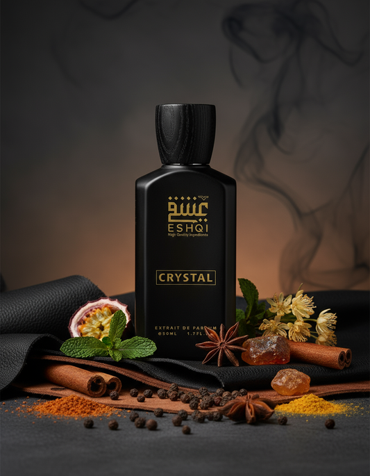 Professional Crystal Perfume Photography