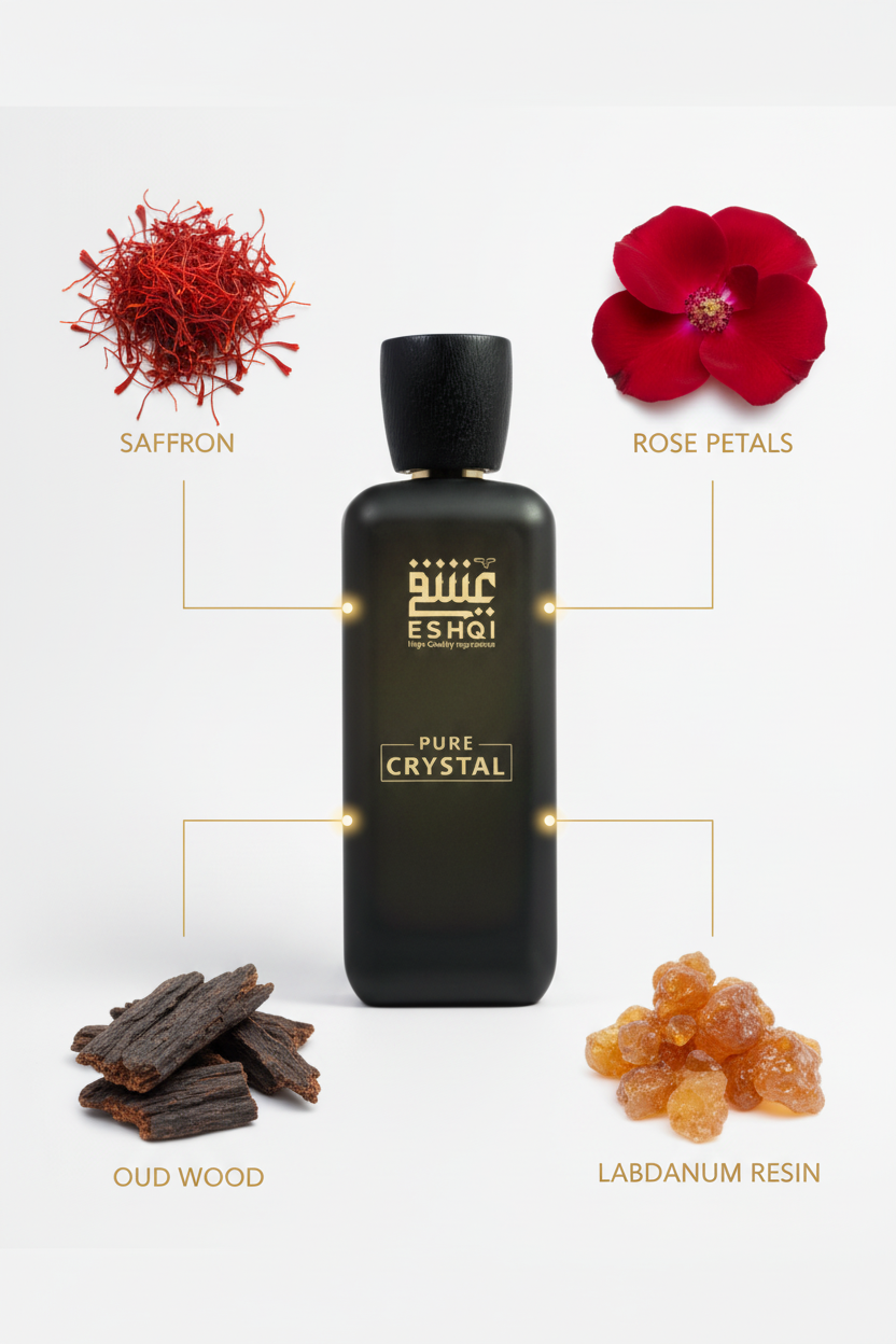 Pure Crystal with Ingredients - No Circles