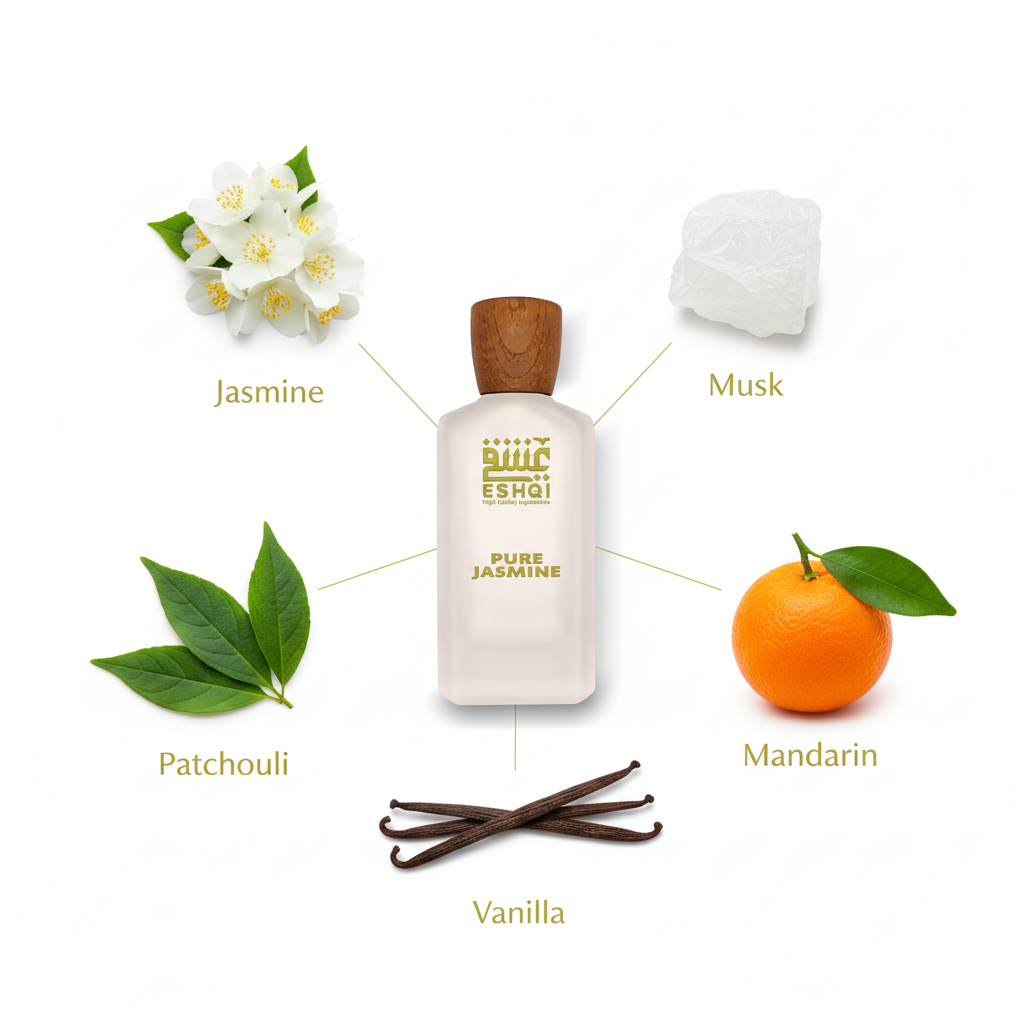 Pure Jasmine Perfume - Fresh Design