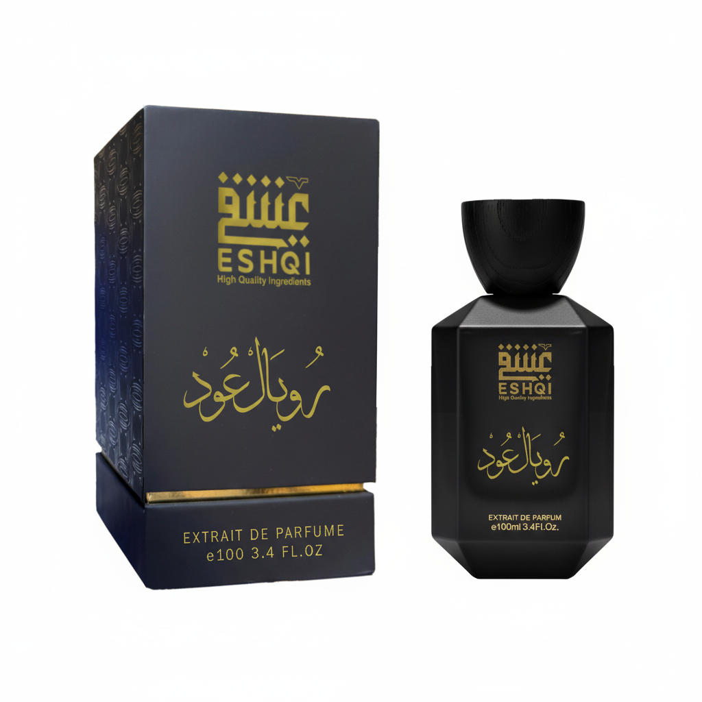 Royal Oud - Box and Bottle White Background